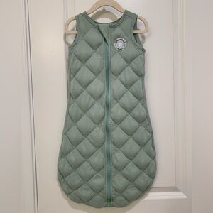 Quilted Green Kids Pajama Sleep Sack
